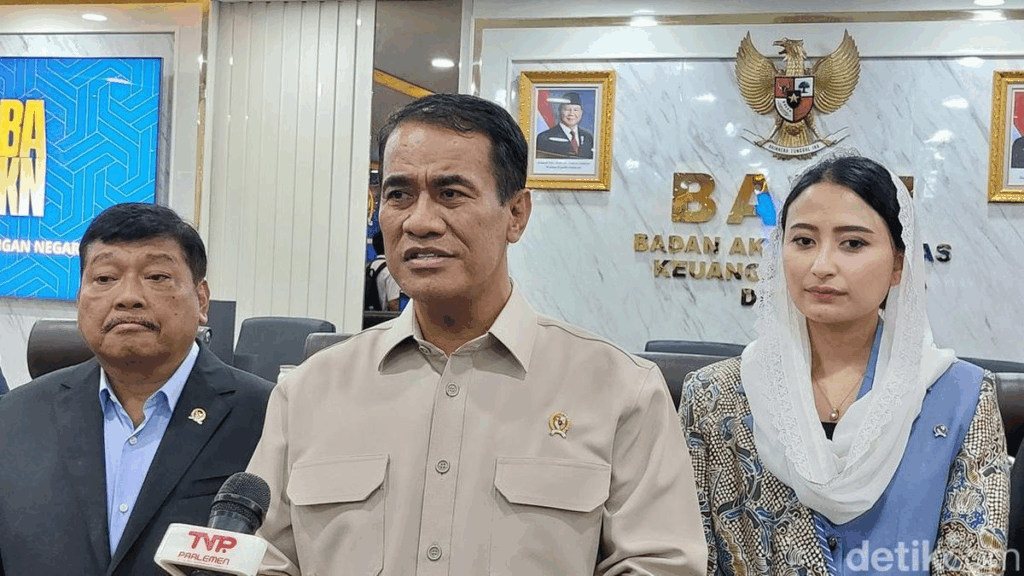 mentan soal budget